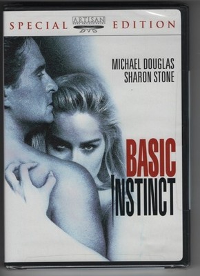 Basic Instinct (DVD 1992) Michael Douglas Sharon Stone NEW SEALED FREE SHIPPING