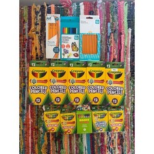 Crayola Pen Gear School Supplies Bundle Kids Multicolor New Colored Pencils Lot