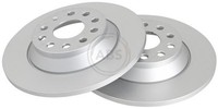 2X A.B.S. 18319 Bremsscheibe FüR Audi Ford Seat Skoda VW