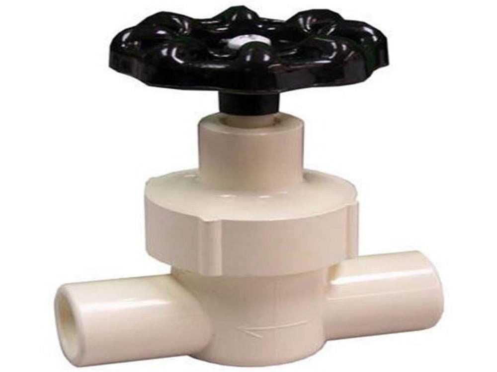 Genova 1" and 3/4" CPVC Hot Water Universal Line Valve Model 53031, Made in USA