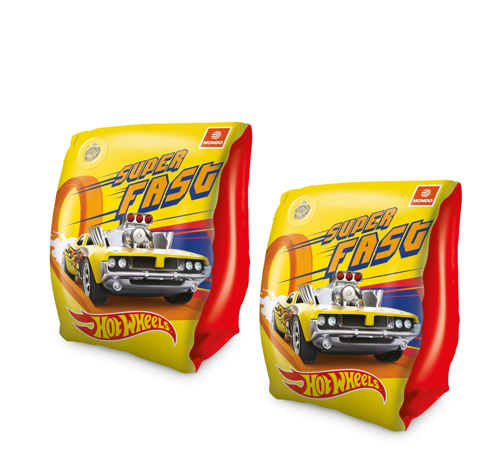 Mondo Mattel Mattel Hot Wheels ARM BANDS - opblaasbare zwemvleugels voor kindere