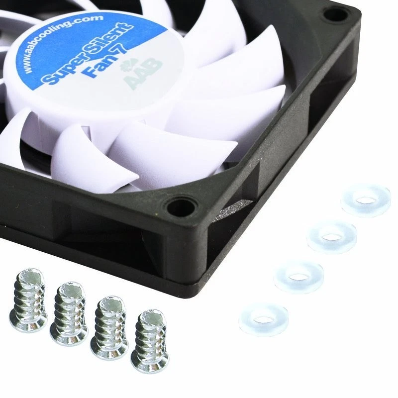 AABCOOLING SUPER SILENT FAN 7 BOÎTIER VENTILATEUR 70mm SILENCIEUX 17,5 dB - P... - Photo 3/4