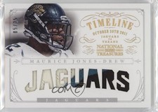 2013 Panini National Treasures Team Nickname Prime 5/25 Maurice Jones-Drew h8k