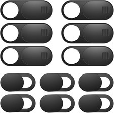 Laptop Camera Cover Slide, 12 Pack Webcam Cover, Phone Camera Cover, Ultra-Th...