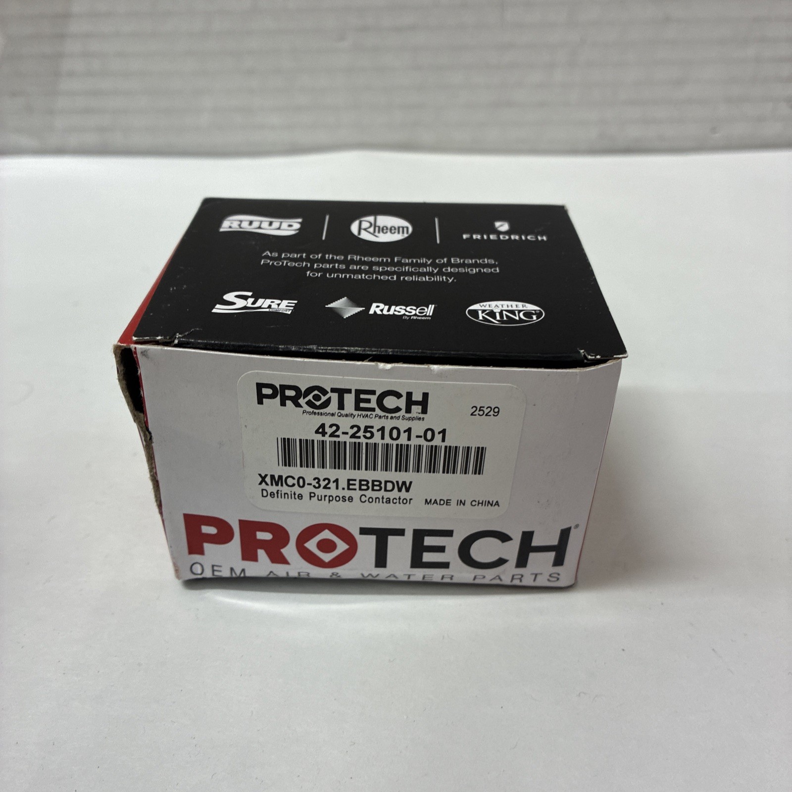 Protech 42-25101-01 Contactor 30A 24V 1-Pole