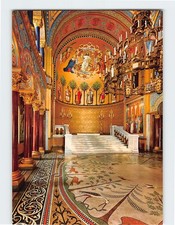 Postcard Throne Room Neuschwanstein Castle in Bavaria Germany