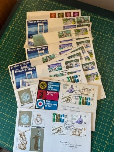 Royal Mail 1st First Day Covers Year 1968 Choose from Dropdown List GB Stamps