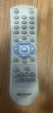 GENUINE SHARP RRMCGA457WJSA LCD TV REMOTE - LC-13AV6U LC-13SH3U LC-13SH6U