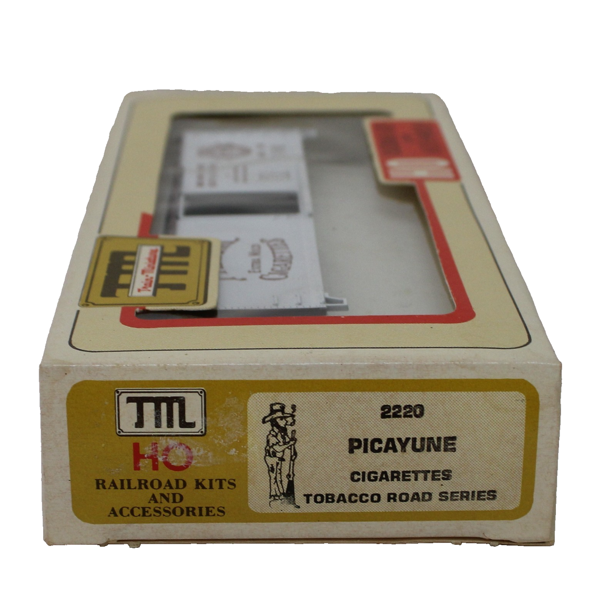 TMI Train Miniature Tobacco Road 2220 Picayune Cigarettes Box Car Kit NIB