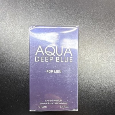 Fragrance Couture Aqua Deep Blue Eau de Parfum Spray 3.4 fl oz for Men