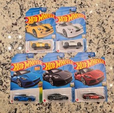 5-Piece Lotus Hot Wheels Bundle: 5 Different Lotus Models in Blister Packs