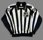 Game Worn NHL Referee Linesman Fanatics Jersey Size 52 Jonathan Deschamps