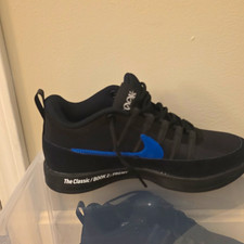 Nike Book 2 Men’s Basketball Low Top Lace-Up Sneaker Black/White/Blue