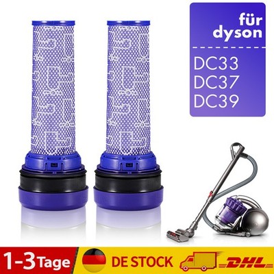 2x Vormotor-Filter für Dyson DC28c, DC33c, DC37, DC39, DC53 Ersatz von 923413-01