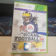 NCAA Football 14 (Xbox 360, 2013), CIB, Tested Working And Clean