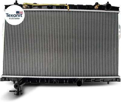 Complete Radiator Compatible with 2001-2006 Hyun-Dai Santa Fe 4CYL V6 2.4L 2.7L