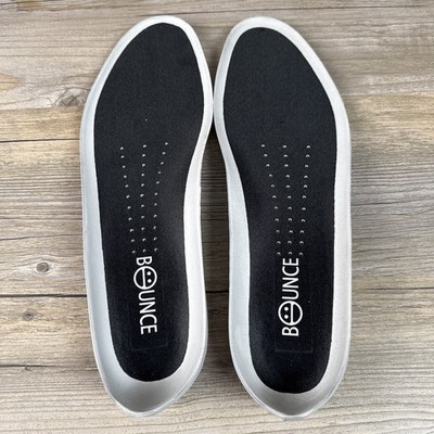New Adidas Bounce Insoles Size 11 Gray Black