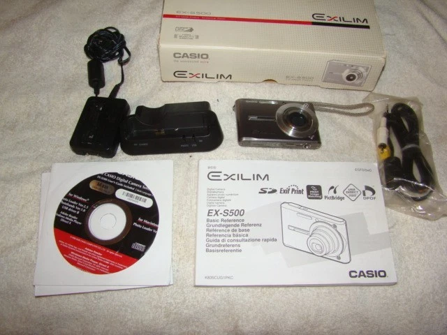 Casio Exilim EX-S500 Digital Cameras for Sale - Shop New & Used