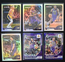 Lakers Lot x6 — Lebron James Reaves Hayes Rui Dorian - NBA Hoops Optic 2024 2025