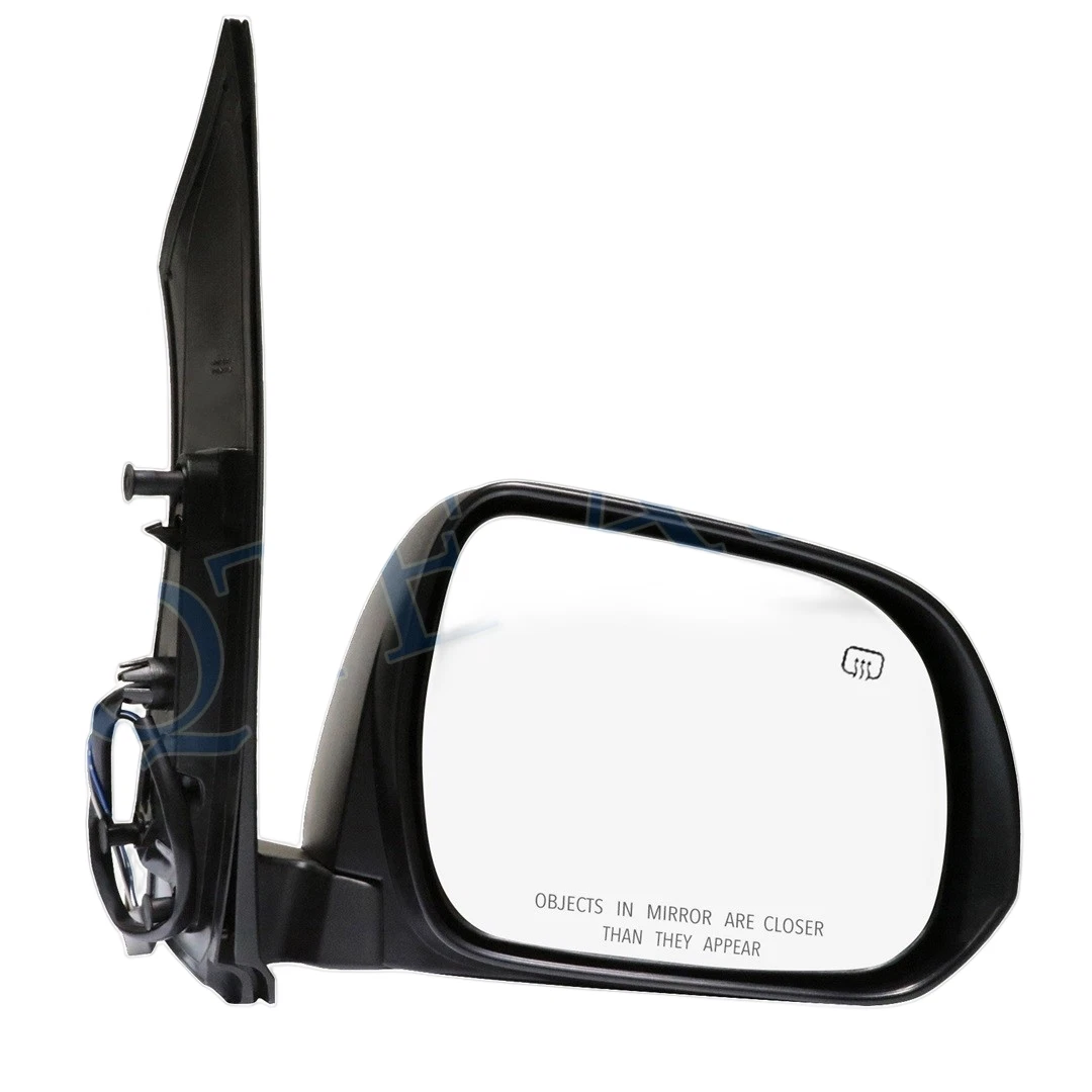 RH Power Heated Paintable Manual Folding View Mirror For 2013-2017 Toyota Sienna