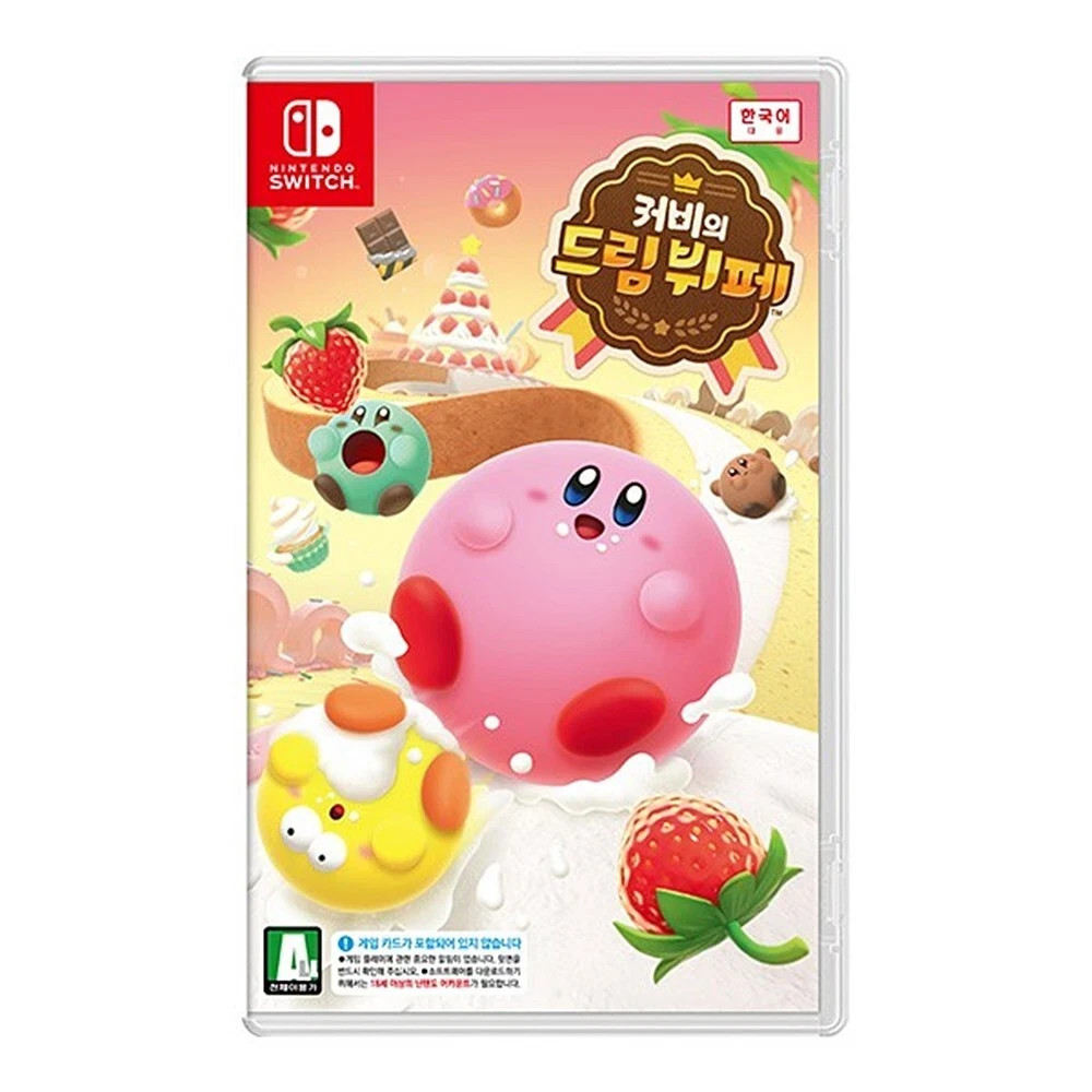 NEW Switch Kirby's Dream Buffet Korean English Chinese Japanese Code in Box