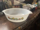 Vintage Fire-King 437 Casserole Baking Dish  Daisy    Pattern *No Lid