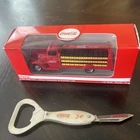 Coca-Cola Bottle Opener Knife & Die Cast 1938 Bottle Truck New