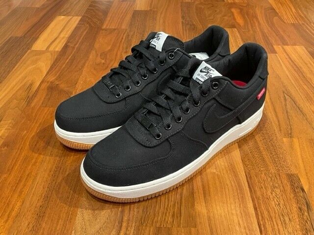 Black Supreme Nike Air Force 1 Low size 9.5 New with Box | eBay Black Supreme Nike Air Force 1 Low size 9.5 New with Box | eBay