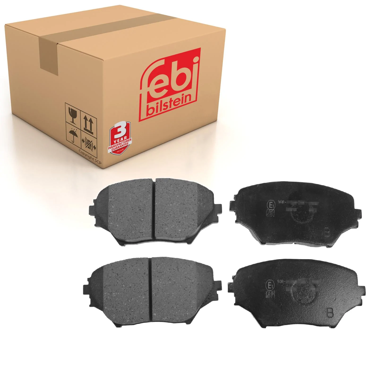 Febi Bilstein 116273 Front Brake Pad Set Fits Toyota Rav 4 0446542070 - Image 6