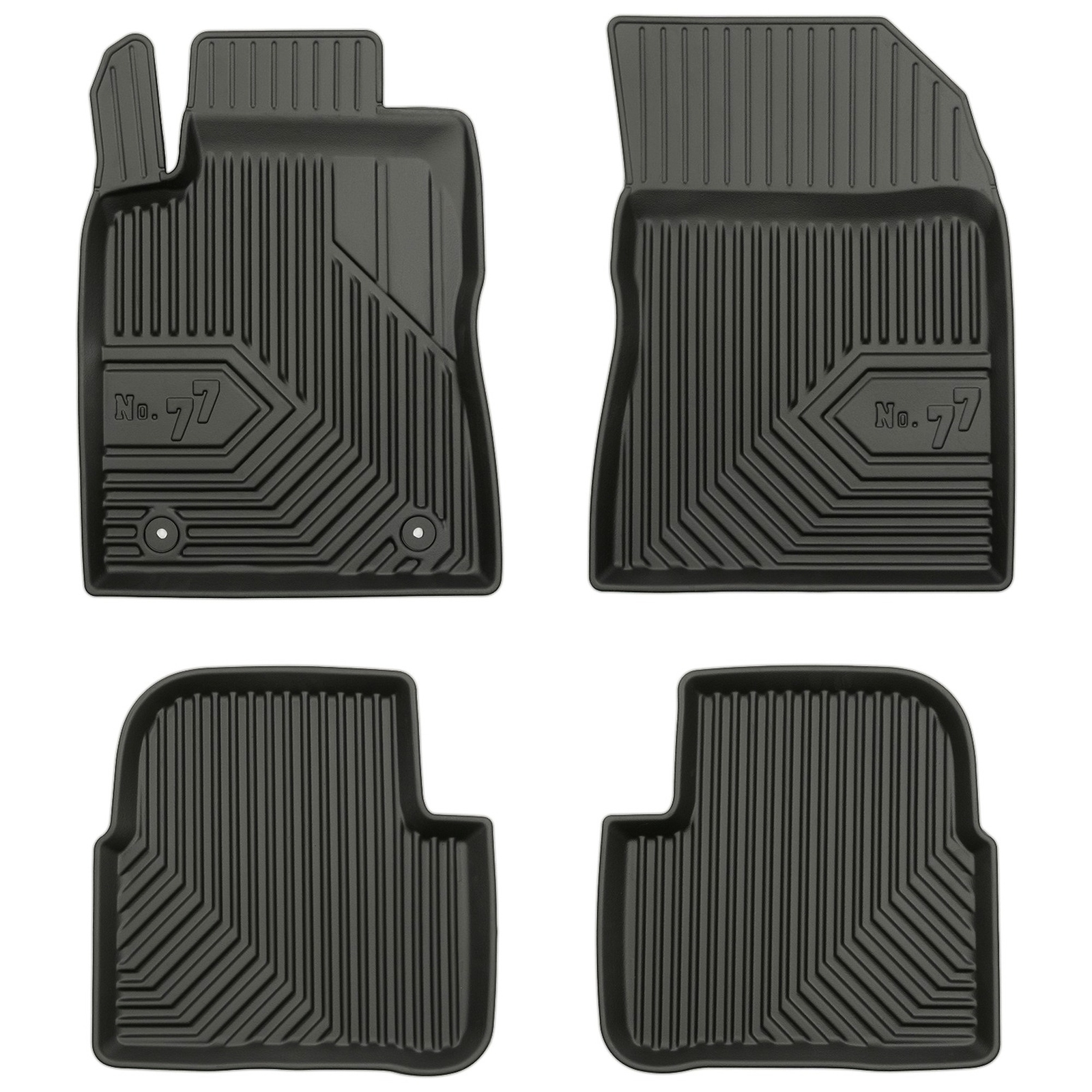 Tapis de sol TPE Frogum No.77 Citroën C3 III 2016-2024 protection caoutchouc sur mesure
