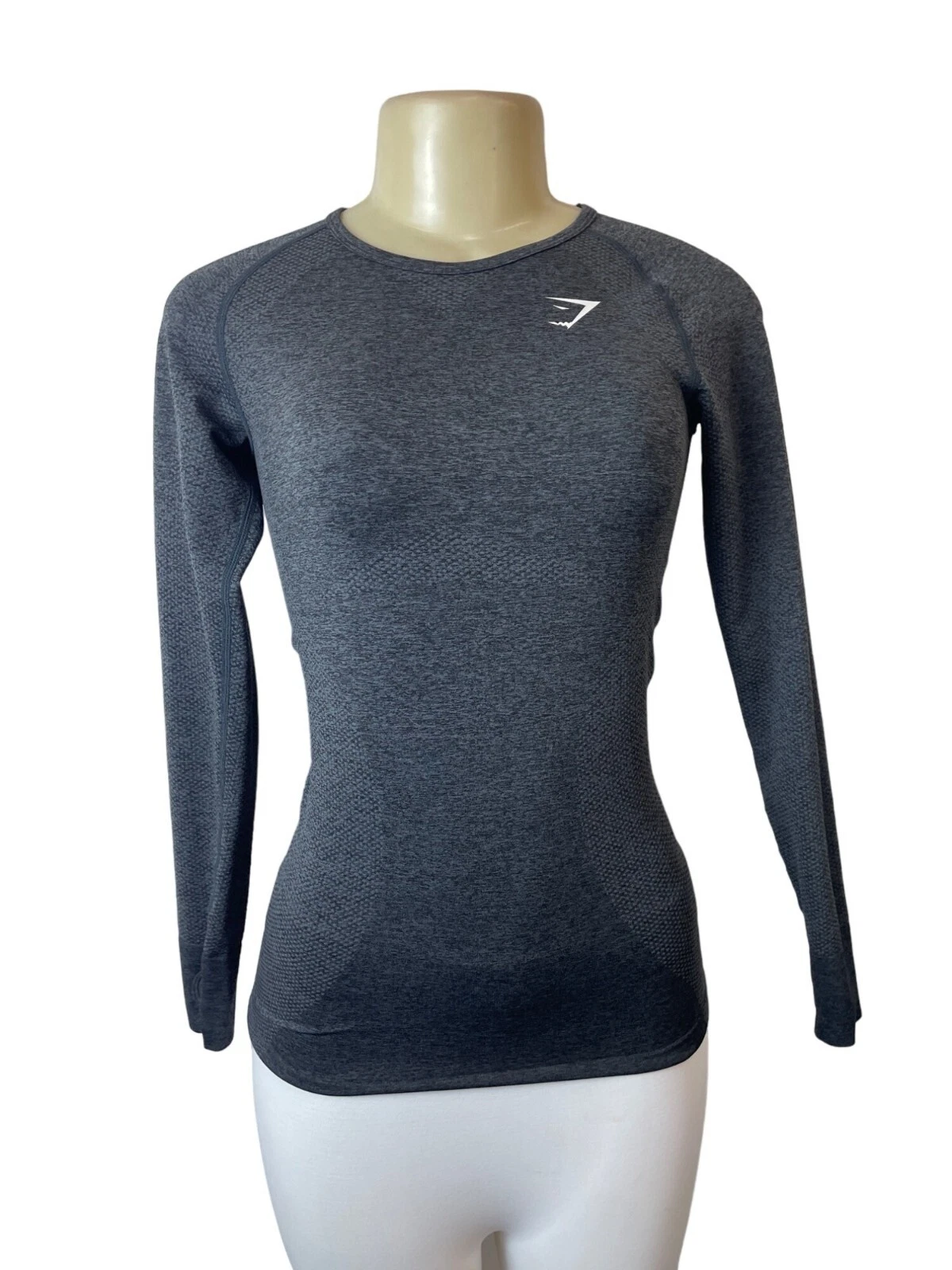 gymshark stretchable gym running long sleeve shirt