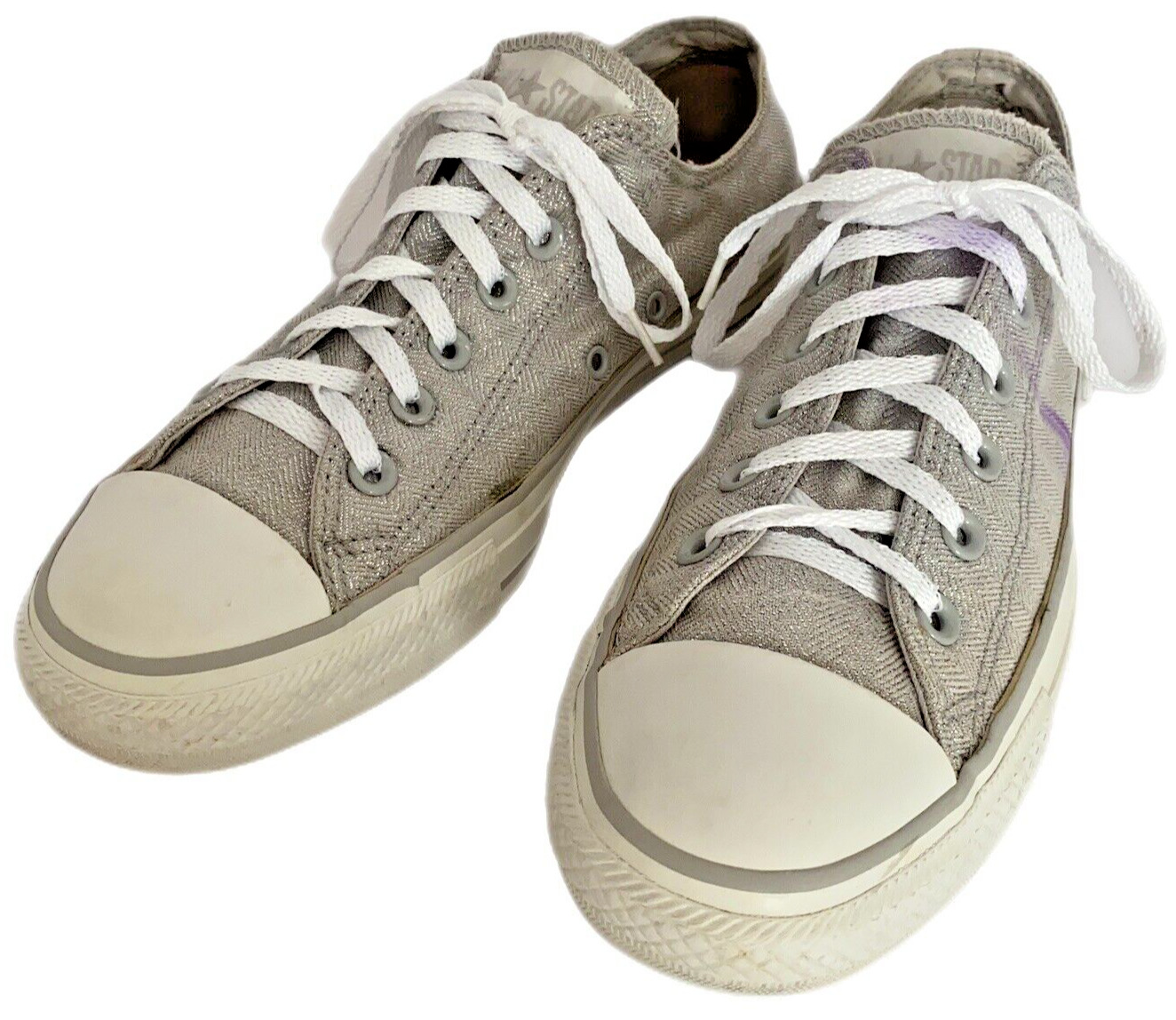 Sneakers Converse All Star Chuck Taylor Silver Gl… - image 4