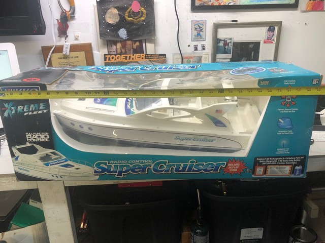 nikko super cruiser rc boat