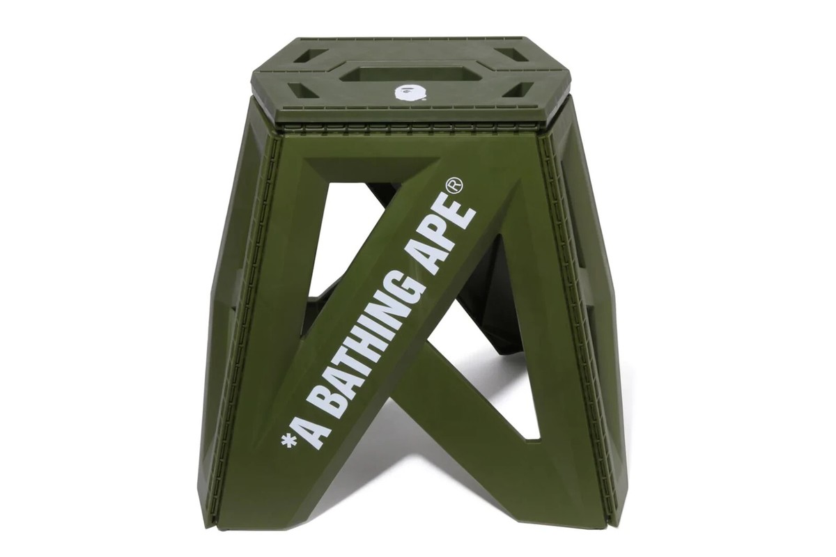 BAPE A Bathing Ape A BATHING APE FOLDING STOOL 1J30192010 | eBay
