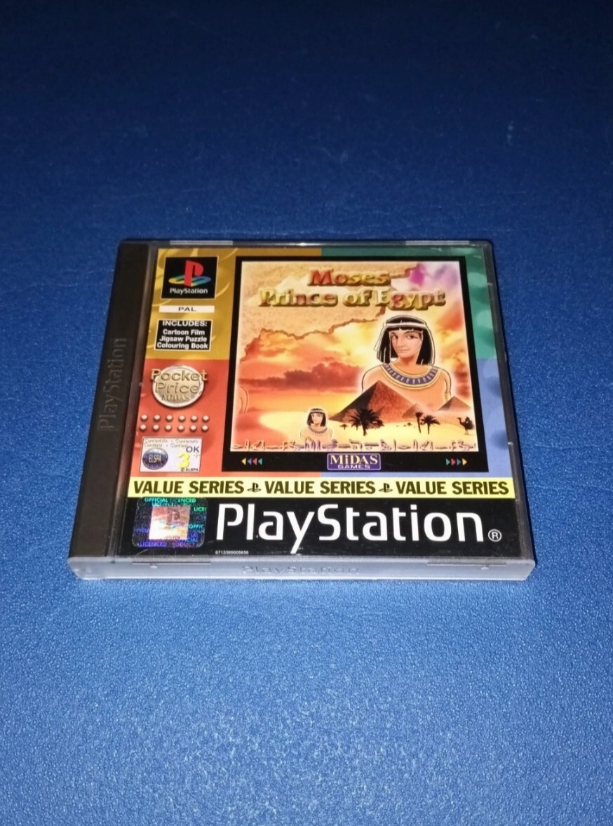 Moise moses prince of egypt ps1 Playstation 1