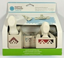 Martha Stewart Crafts TEAR DROP LACE Punch Around The Page Set NEW 42-60089