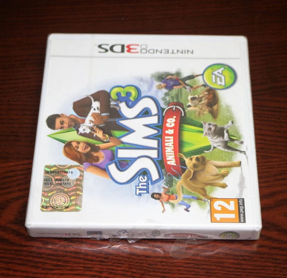 *New & Sealed* Nintendo 3DS Game The Sims 3 Pets PAL Animali & Co. - Image 3 of 4