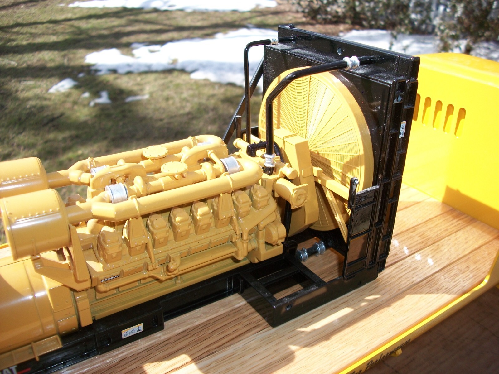 All American Toys Caterpillar Service Delivery 1 Of 100 W/Box & W/Cat