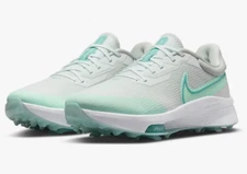 Nike Air Zoom Infinity Tour Next White Mint Foam Golf Shoes DC5221-143 Men's 9.5