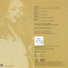 Tara MacLean -Live from Austin (CD Promo Digipak) New Sealed Ships 1st Class