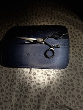 Professional Barber Shear, Adjustable Knob. 6.5 Inch Titanium Steel.