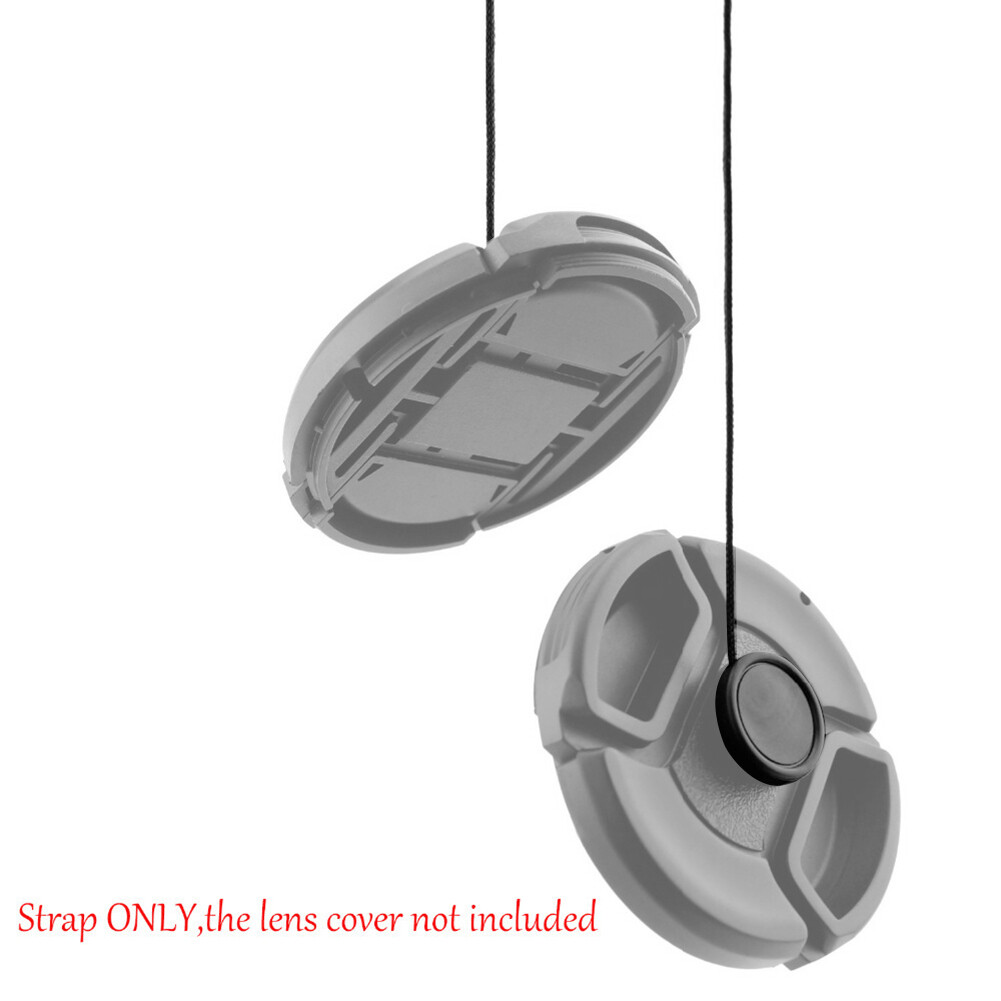 Camera Lens Cap Holder Cover String Strap Keeper Rope DSLR SLR Lanyard