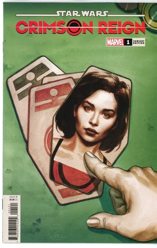 2022 Feb Marvel Star Wars Crimson Reign #1 David Lopez Cover Near Mint