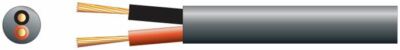 Mercury Hi Flex doppelt isoliertes Lautsprecherkabel, 2 x (24 x 0,2 mm)