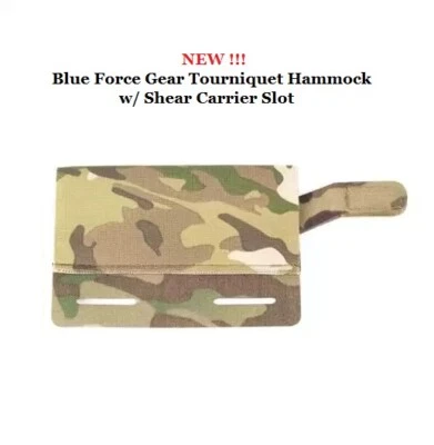 BLUE FORCE GEAR Tourniquet NOW! SHEAR HAMMOCK Carrier Pouch Version 2 - MULTICAM