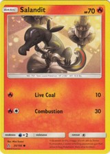 Salandit - 25/156 - Common - Pokemon Ultra Prism