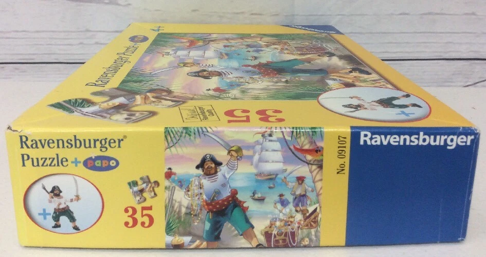 Ravensburger Pirate Adventure Jigsaw Puzzle 35 Piece - Image 4 of 4