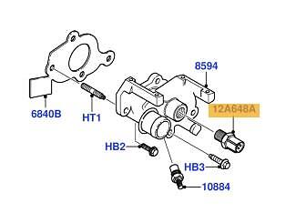 Coolant Temperature Sensor for Ford Puma 1997 to 2002 5042970 New - Picture 6 of 12