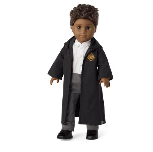 NIÑA AMERICANA HARRY POTTER HOGWARTS UNIFORME CON PANTALONES SIN MUÑECA NUEVO EN CAJA SELLADO