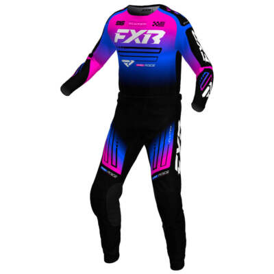 FXR Kupplung 2025 MX Kit Combo schwarz/blau/pink